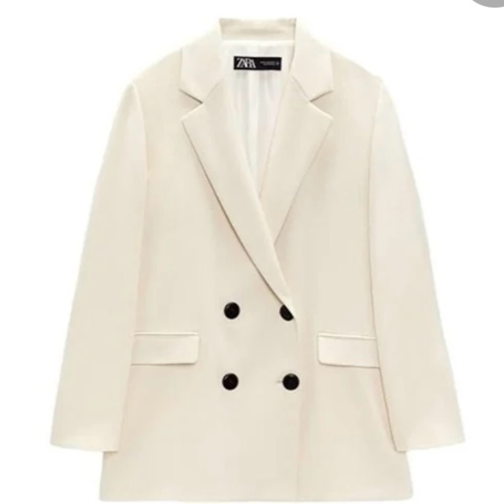 Zara double breasted blazer. Size S, L